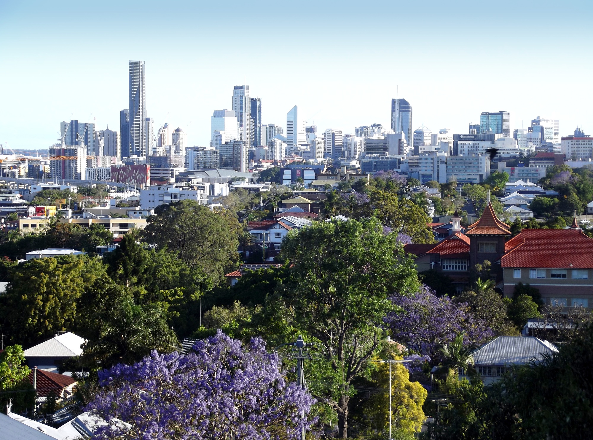 Brisbane city skyline